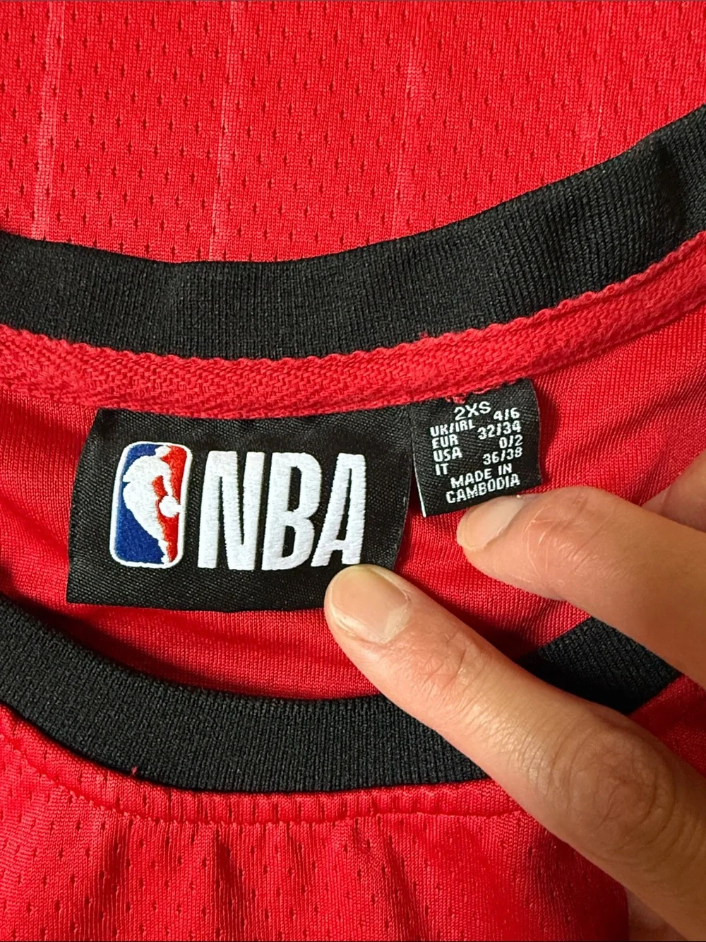 NBA Chicago Bulls Red Tank/Dress